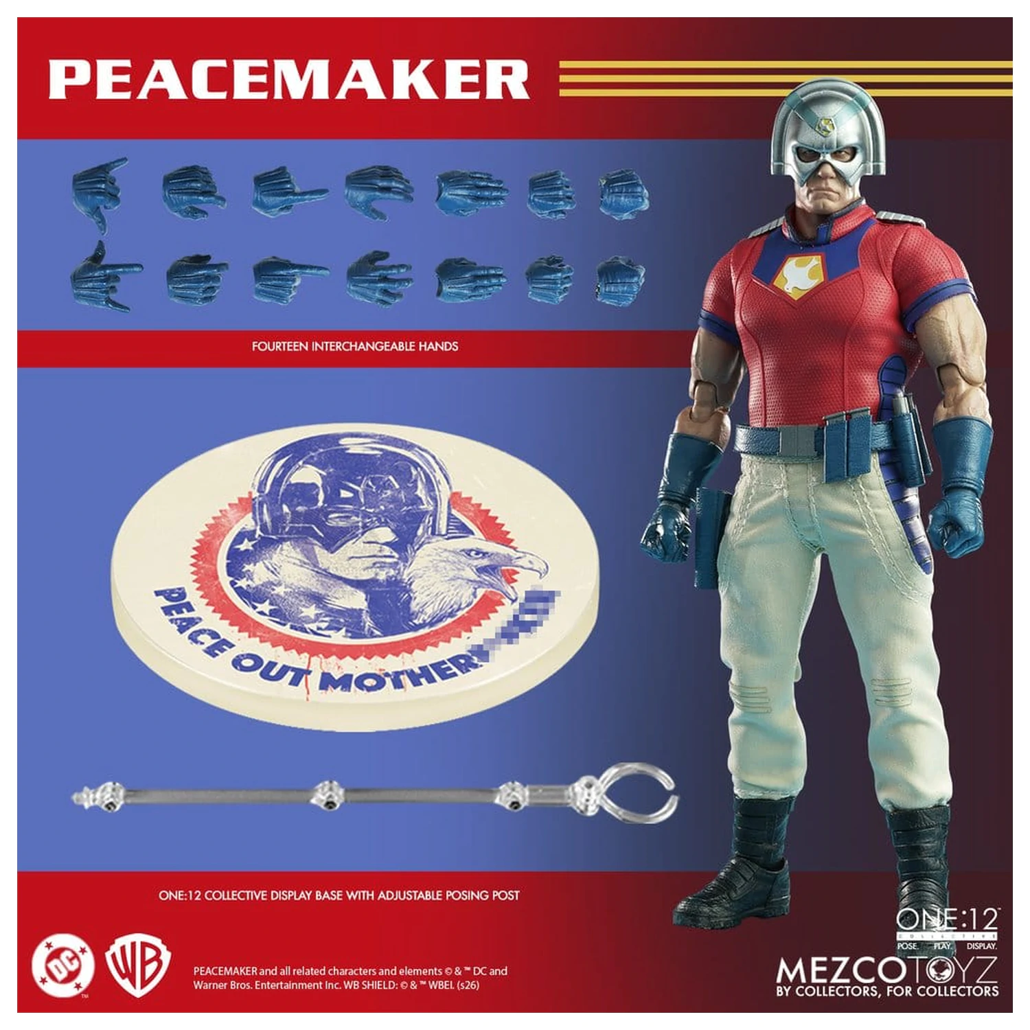 DC Comics One:12 Collective Figurka Akcji 1/12 Peacemaker 17 cm zdjęcie produktu