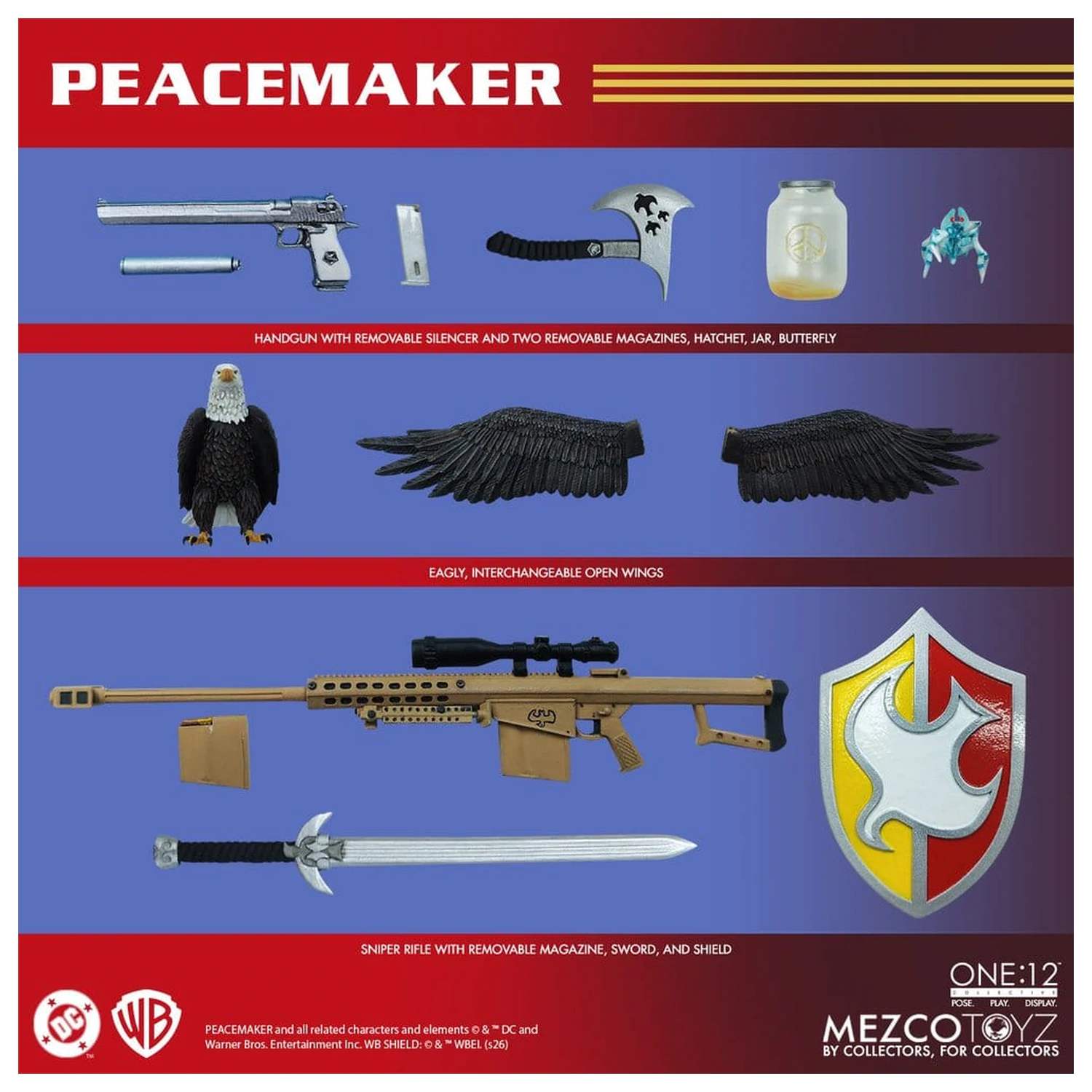 DC Comics One:12 Collective Figurka Akcji 1/12 Peacemaker 17 cm zdjęcie produktu
