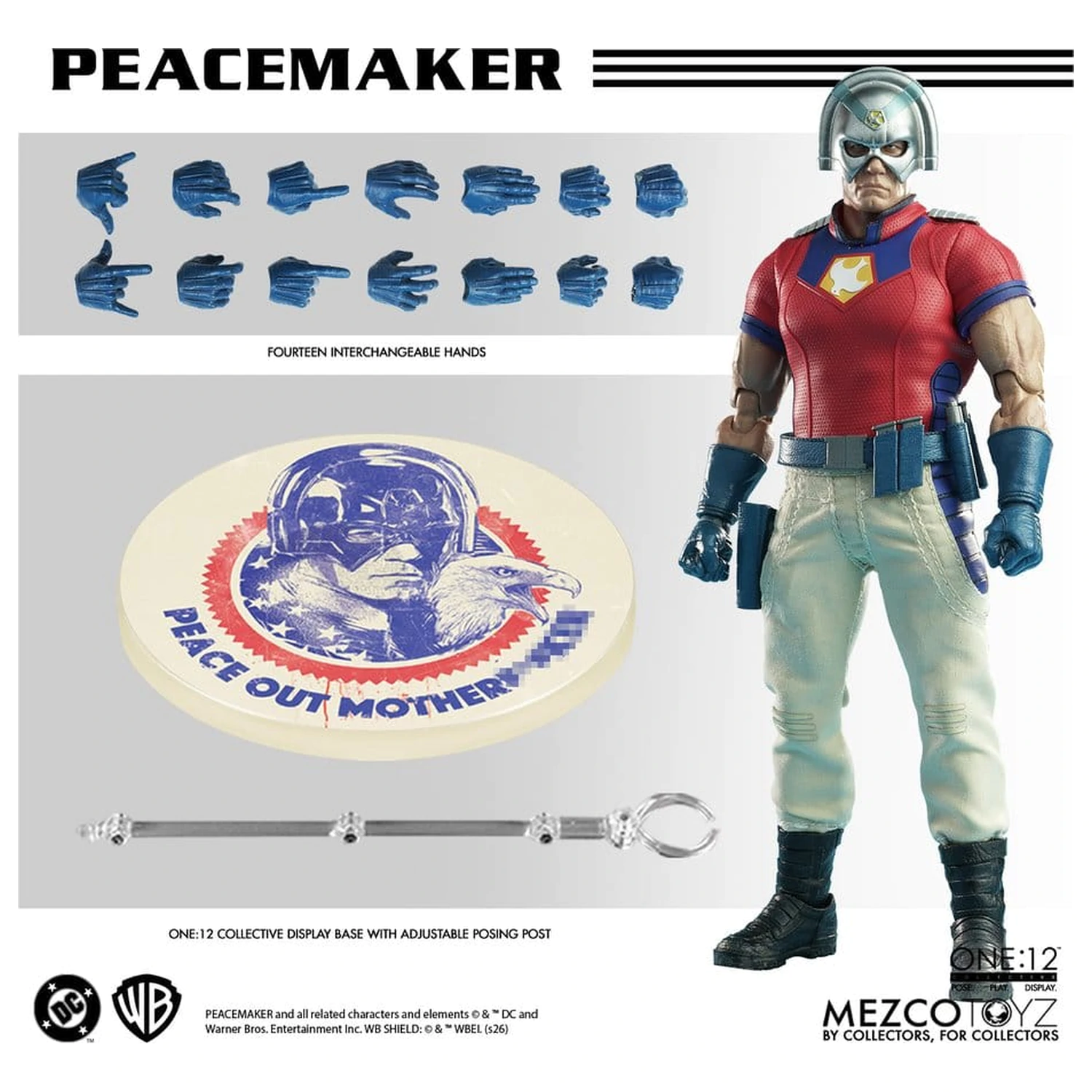 DC Comics One:12 Collective Figurka Akcji 1/12 Peacemaker 17 cm zdjęcie produktu