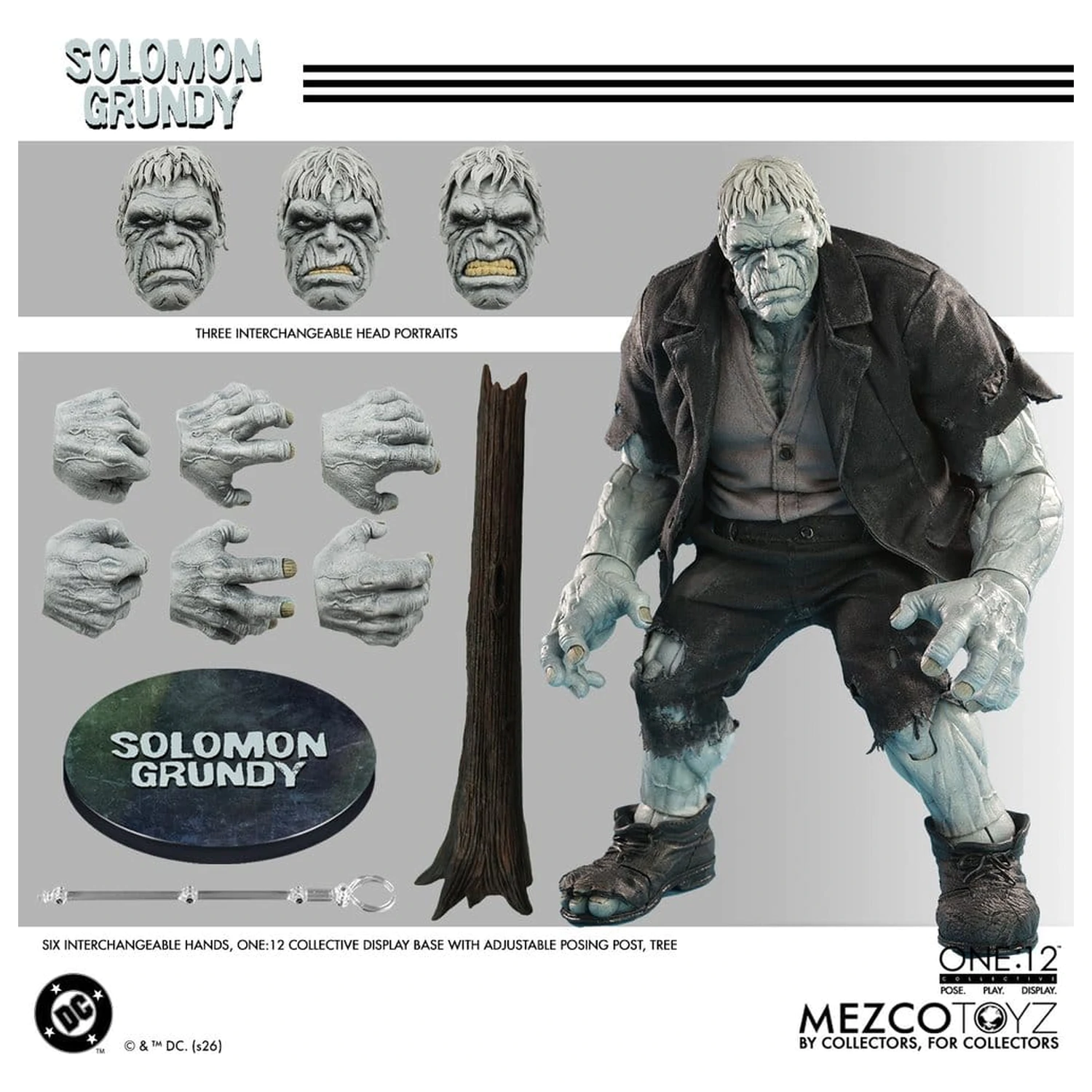 DC Comics One:12 Collective Figurka Akcji 1/12 Solomon Grundy zdjęcie produktu