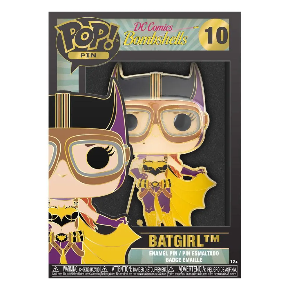 DC Comics POP! Przypinka emaliowana Batgirl 10 cm zdjęcie produktu