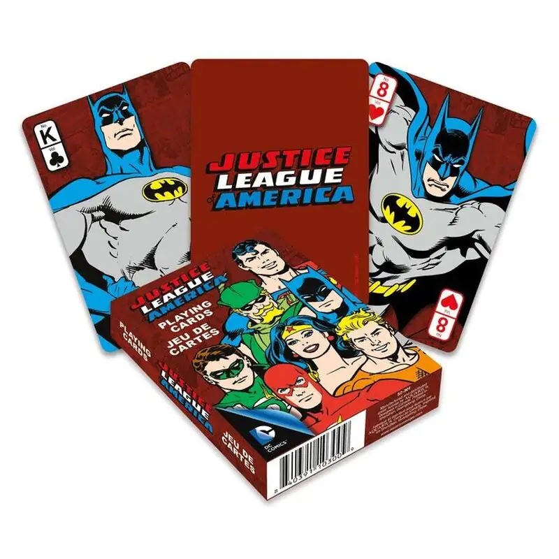 DC Comics Karty do gry Retro Justice League zdjęcie produktu