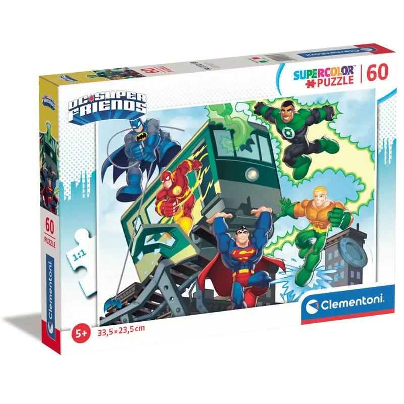 Puzzle DC Comics Super Friends 60 elementów zdjęcie produktu