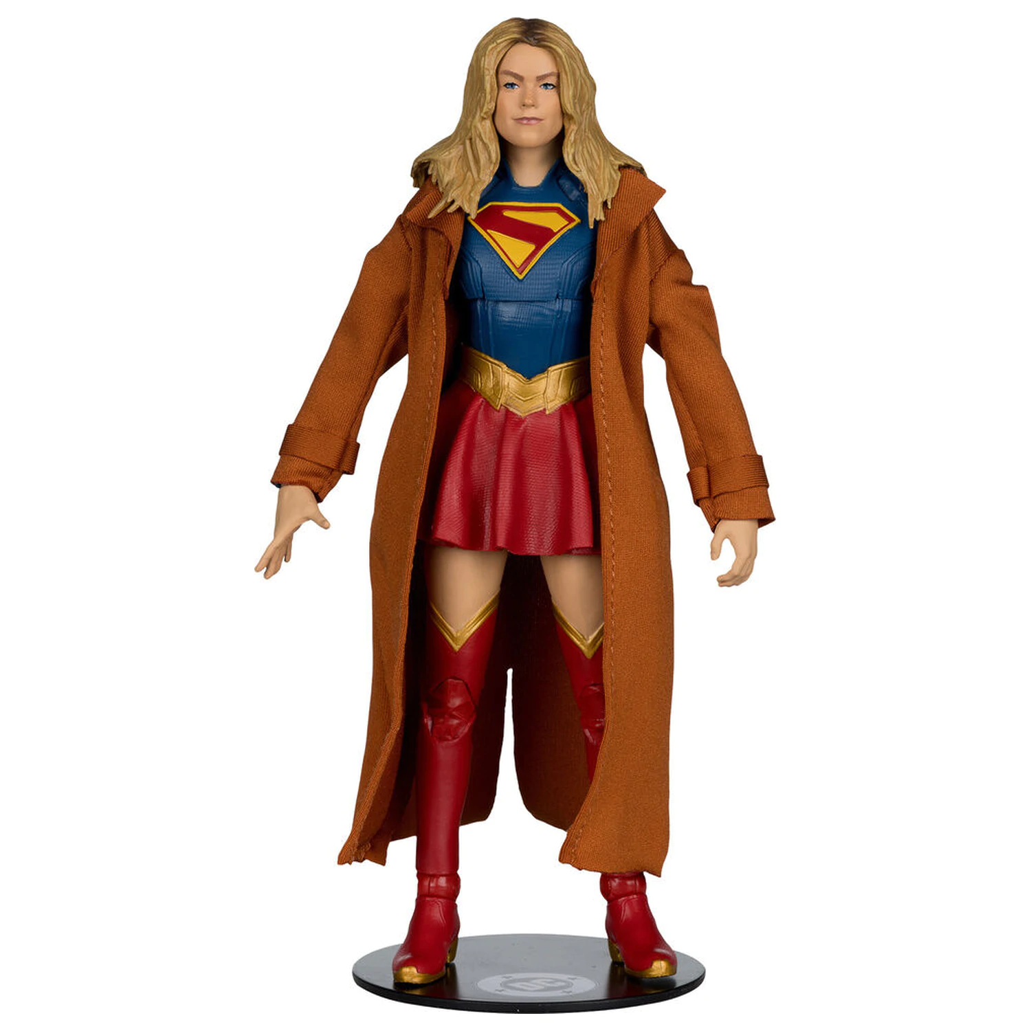 DC Comics Supergirl Deluxe Theatrical Edition Gold Label Collection Supergirl & Puppy Kripto figurka 18 cm zdjęcie produktu