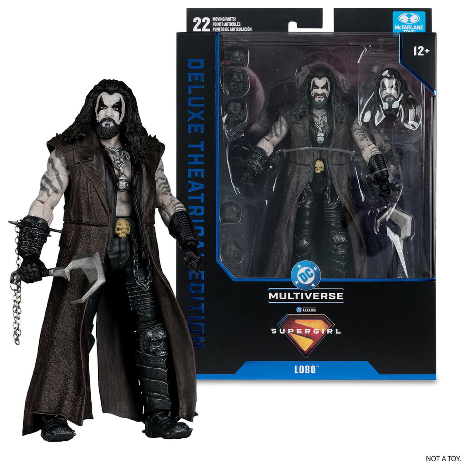 DC Comics Supergirl Deluxe Theatrical Edition Lobo figurka 18cm zdjęcie produktu