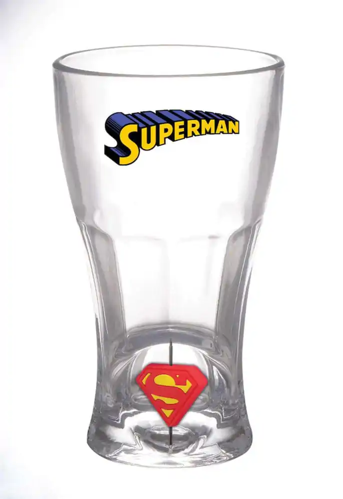Szklanka DC Comics Superman Obrotowe Logo 3D zdjęcie produktu