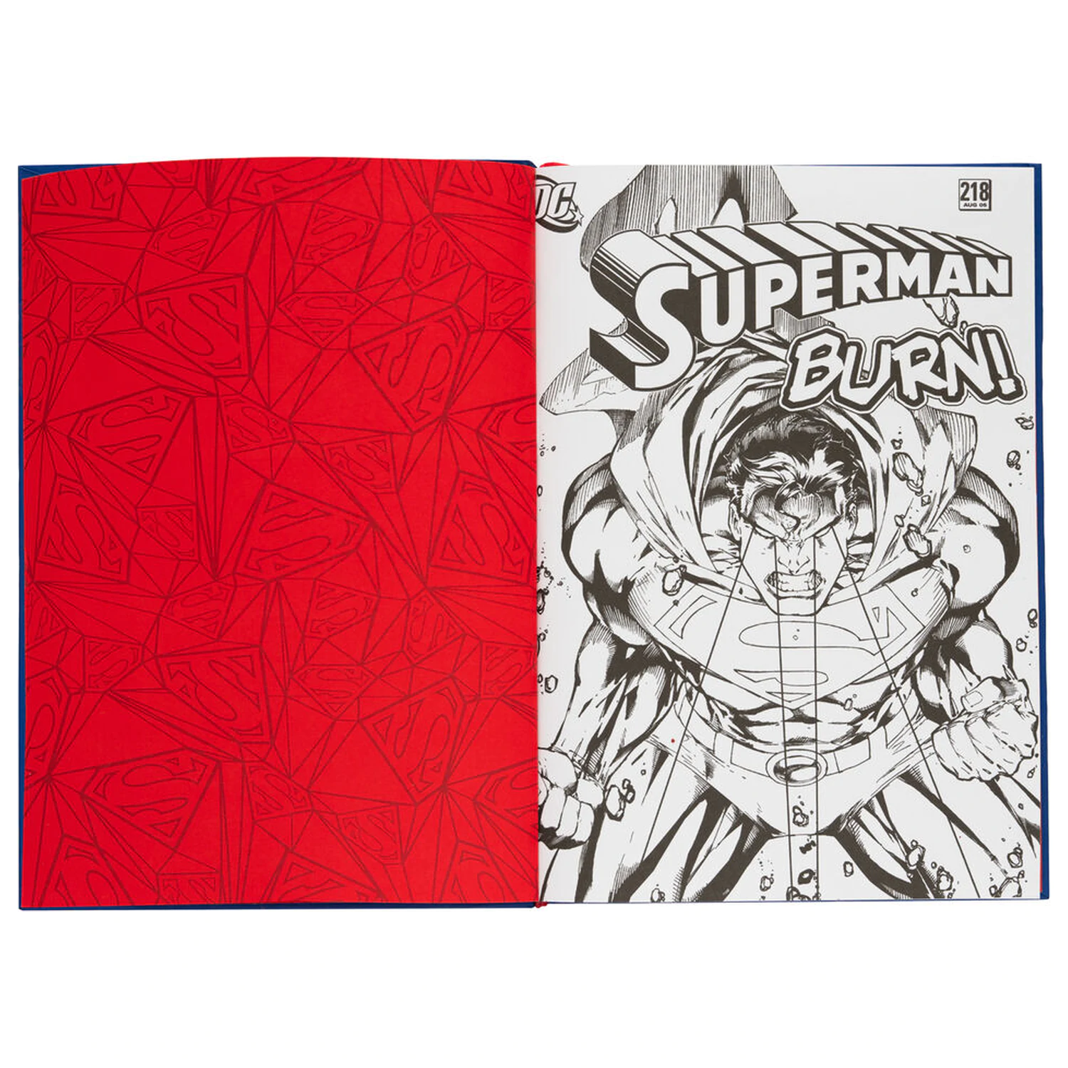 DC Comics Superman A5 Lenticular zeszyt zdjęcie produktu