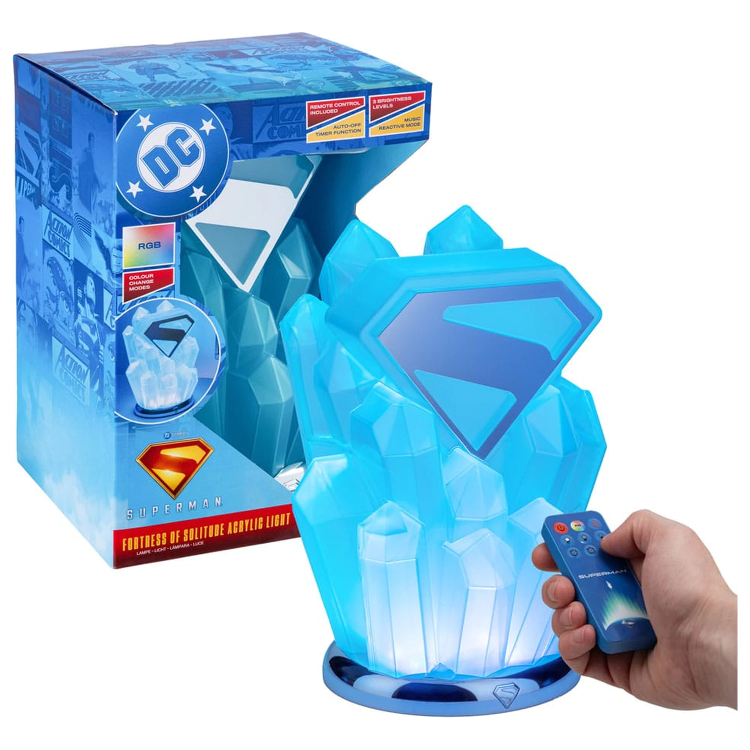 DC Comics Light Superman Fortress of Solitude zdjęcie produktu