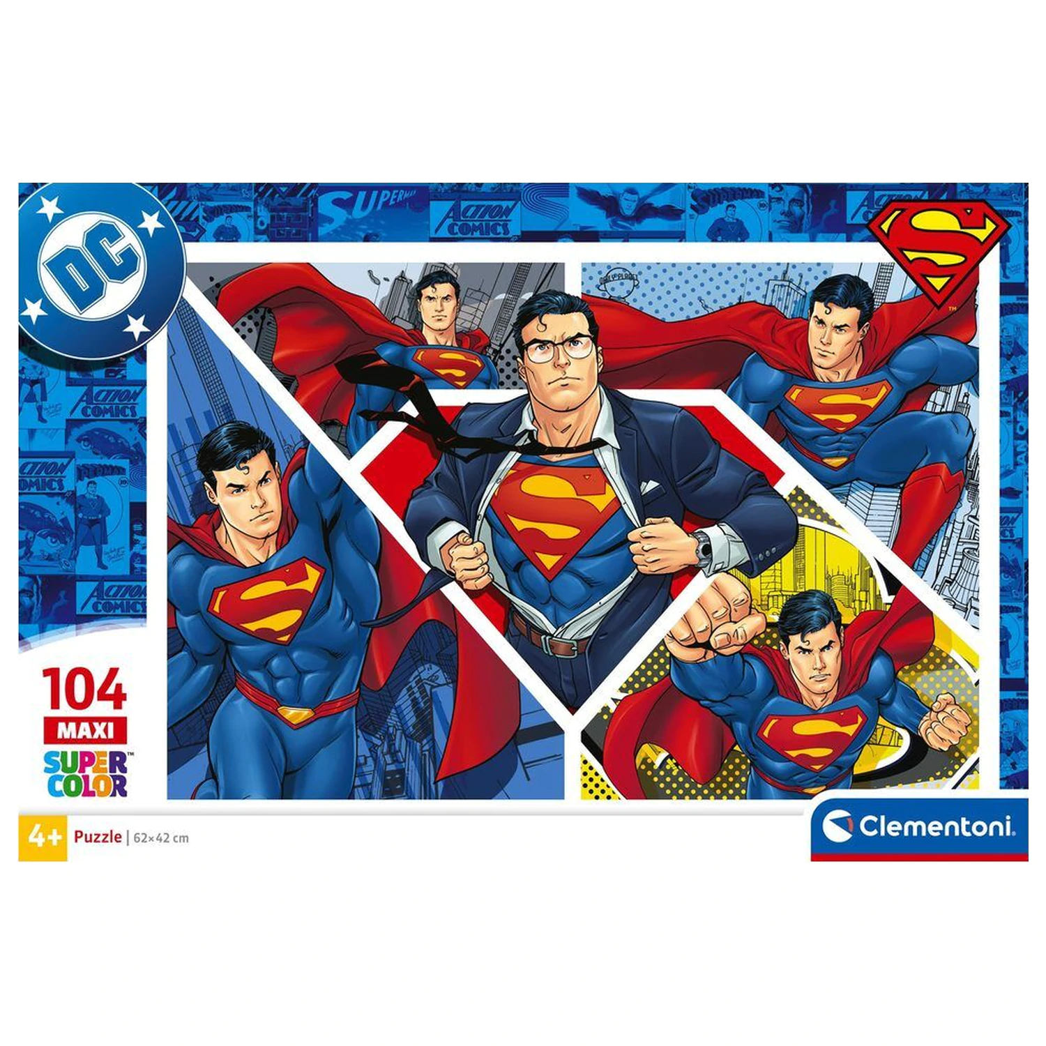 DC Comics superman maxi puzzle 104 sztuki zdjęcie produktu