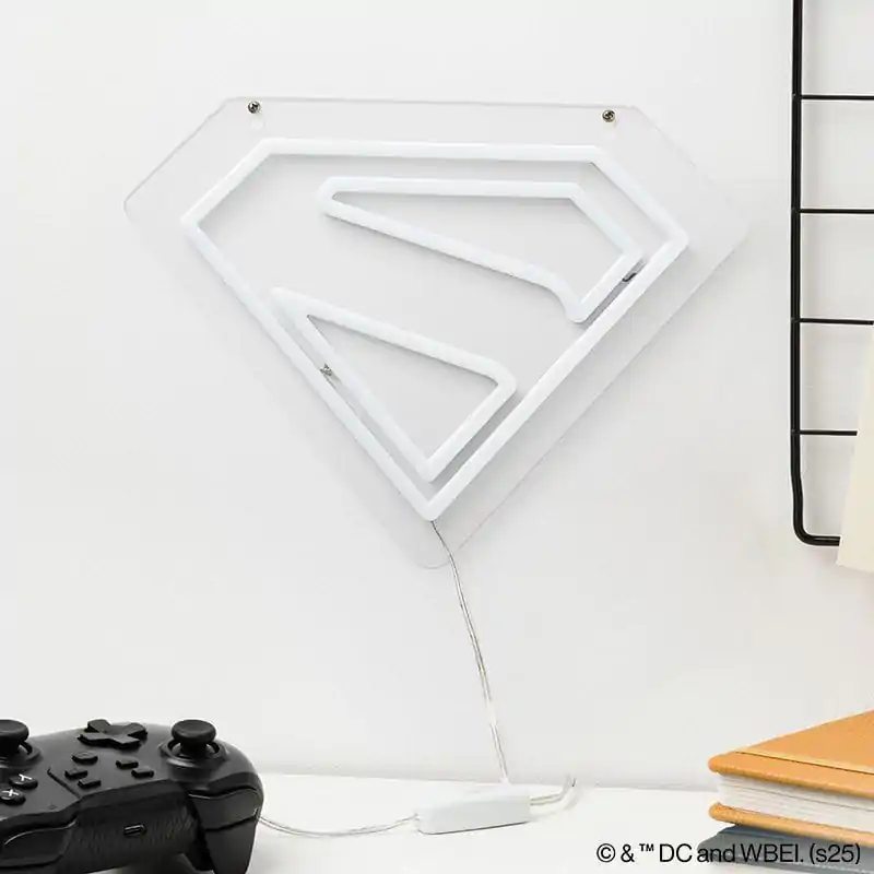 DC Comics Lampa Ścienna LED Światło Neonowe Superman zdjęcie produktu