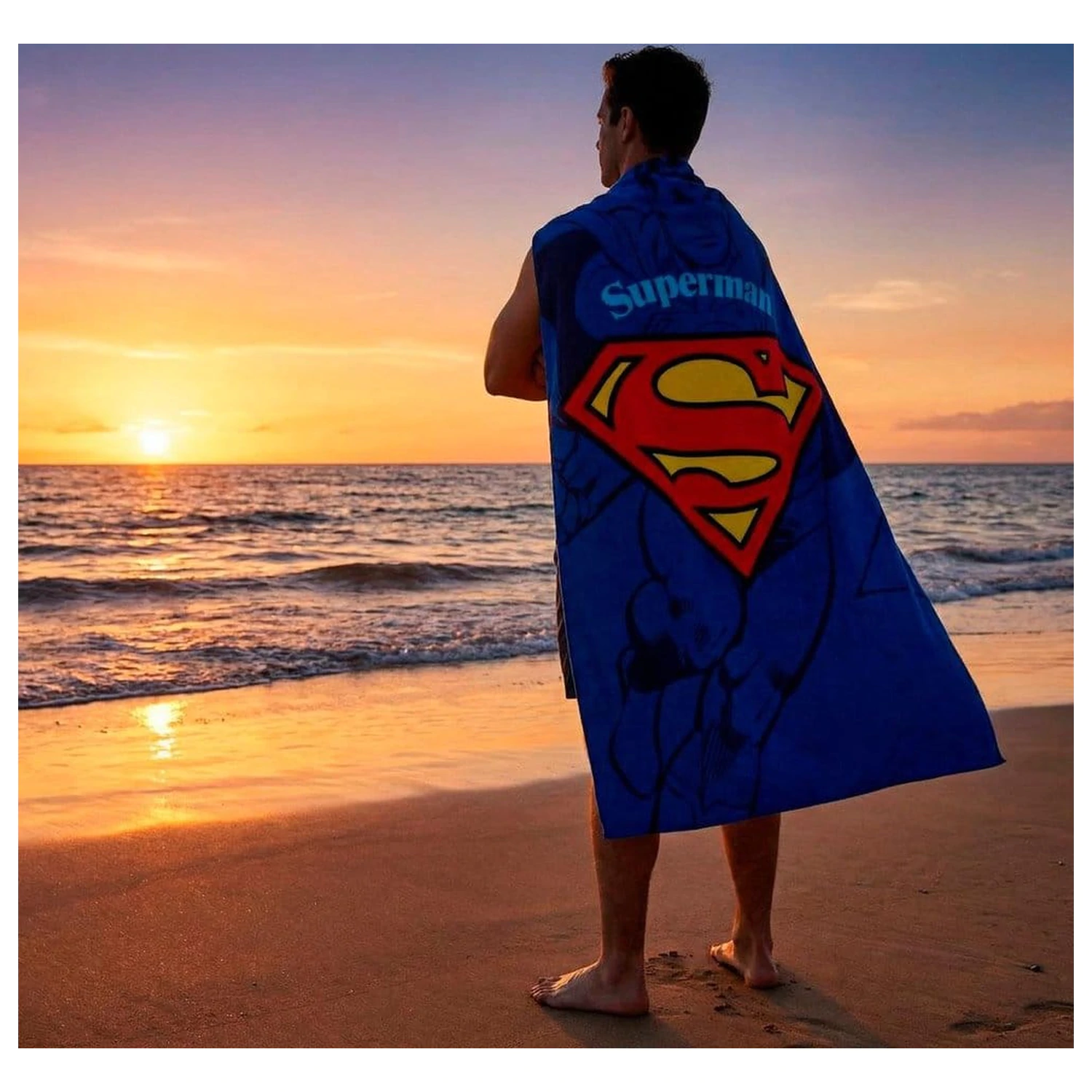 DC Comics Ręcznik Superman 90 x 180 cm zdjęcie produktu