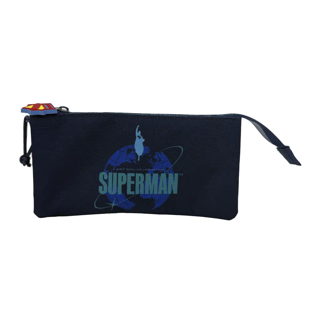 DC Comics Superman potrójny piórnik zdjęcie produktu