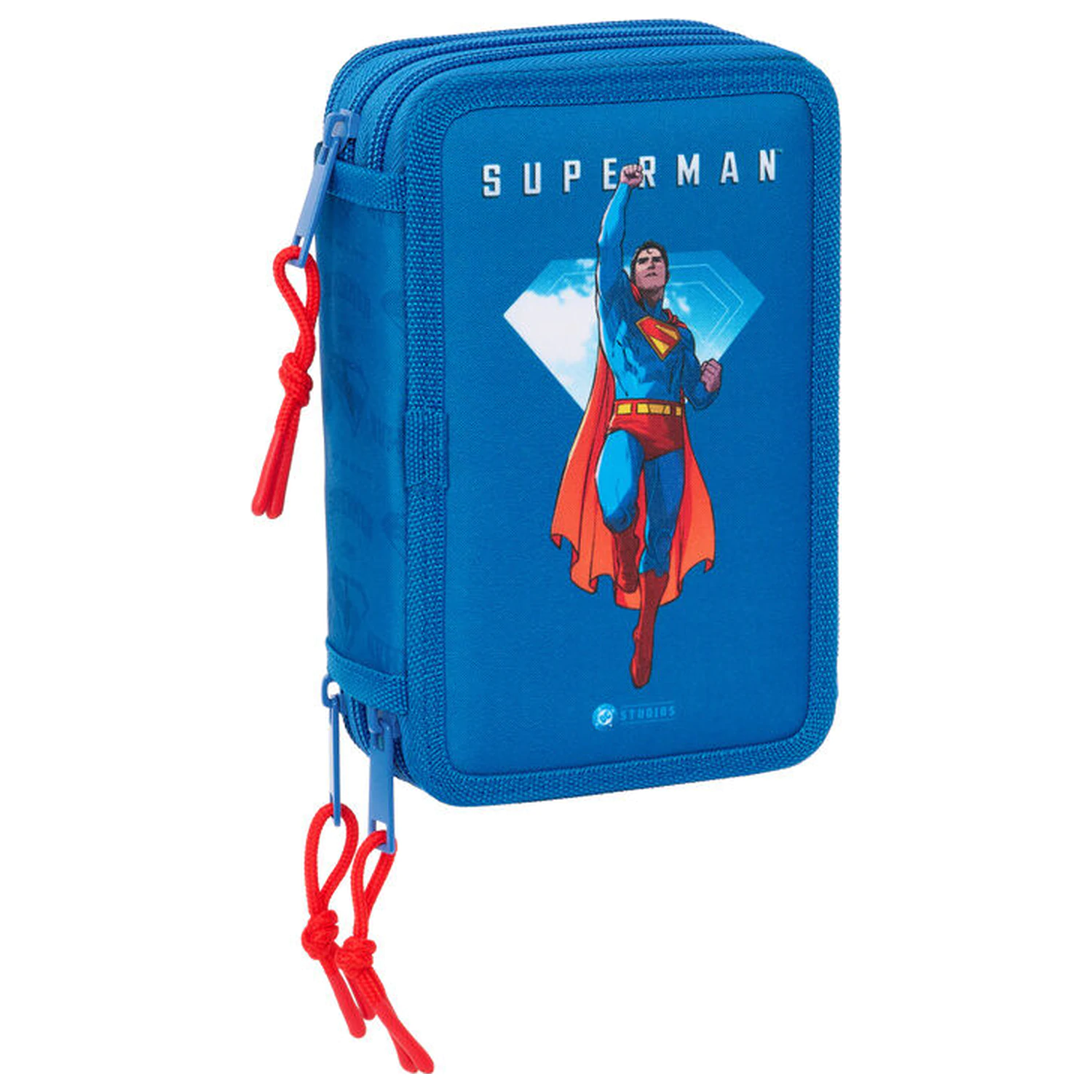 DC Comics Superman potrójny piórnik 37 szt. zdjęcie produktu