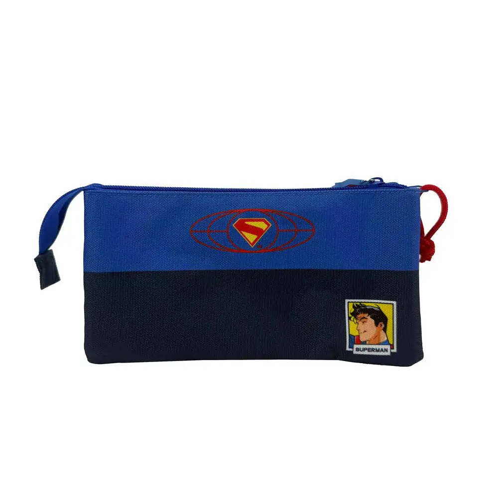 DC Comics Superman Potrójny Piórnik zdjęcie produktu