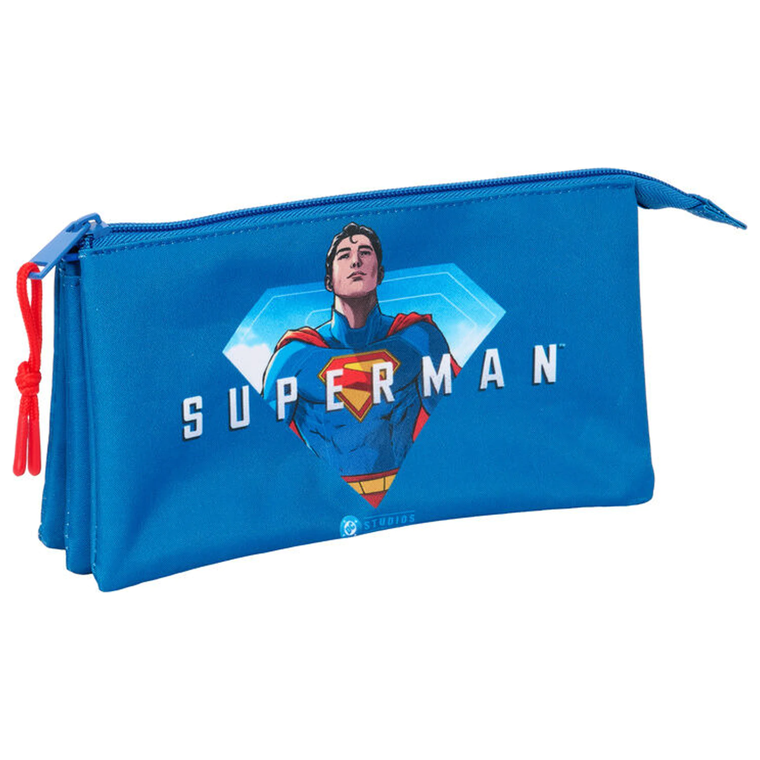 DC Comics Superman potrójny piórnik zdjęcie produktu