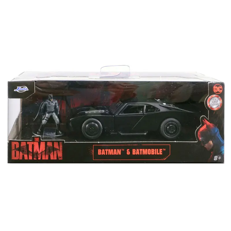 DC Comics The Batman Batmobil Metalowy samochód + figurka Batman zestaw zdjęcie produktu