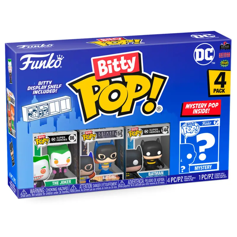 DC Bitty POP! Figurka winylowa 4-Pack The Joker 2,5 cm zdjęcie produktu