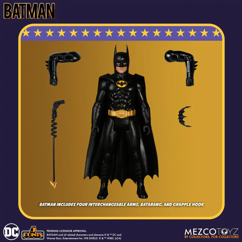 DC Comics Universe Batman 1989 figurka 9,5 cm zdjęcie produktu