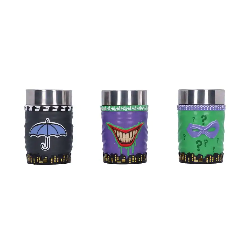 DC Comics Kieliszki Batman Super-Villains 3-Pack zdjęcie produktu