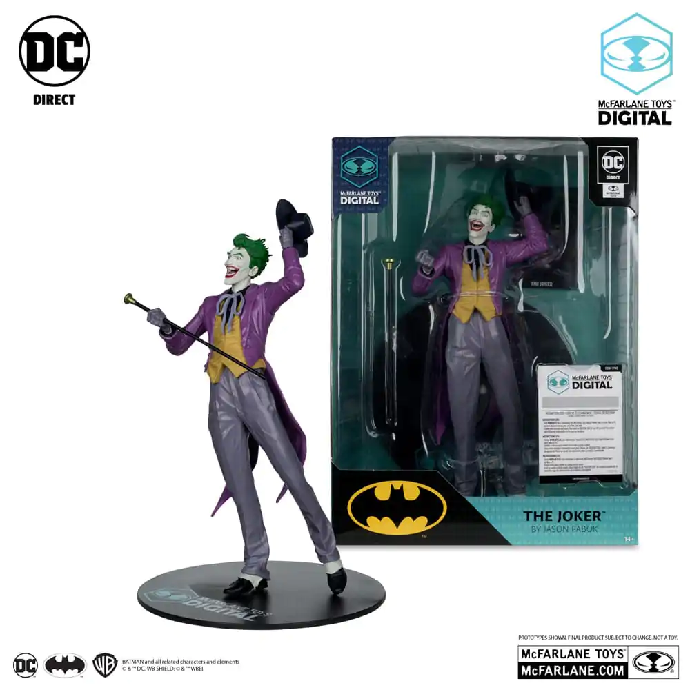 DC Direct PVC Statuetka 1/6 The Joker autorstwa Jasona Faboka (McFarlane Digital) 29 cm zdjęcie produktu