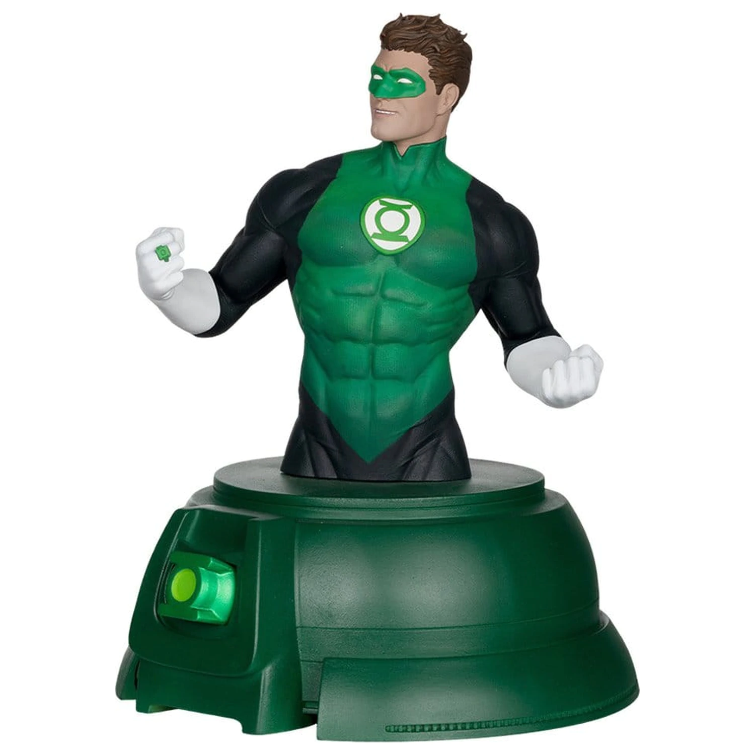 DC Direct Green Lantern Bust 1/1 Hal Jordan z rekwizytem pierścienia Power Ring Prop Replica (Gold Label) 26 cm zdjęcie produktu