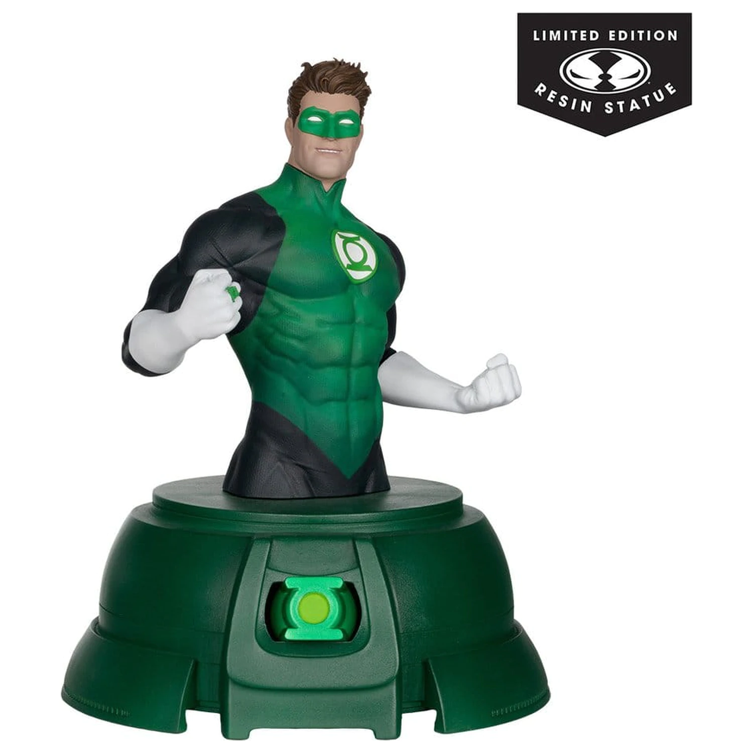 DC Direct Green Lantern Bust 1/1 Hal Jordan z rekwizytem pierścienia Power Ring Prop Replica (Gold Label) 26 cm zdjęcie produktu