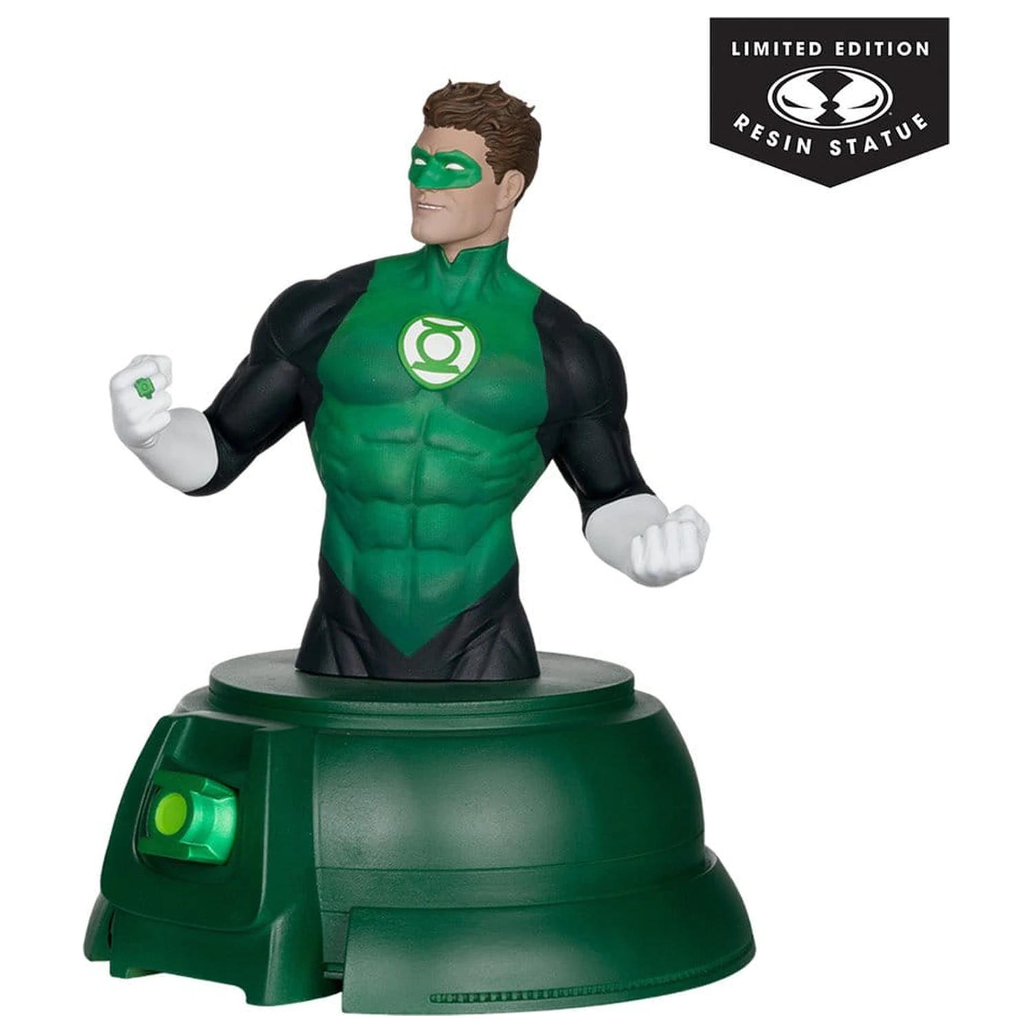 DC Direct Green Lantern Bust 1/1 Hal Jordan z rekwizytem pierścienia Power Ring Prop Replica (Gold Label) 26 cm zdjęcie produktu