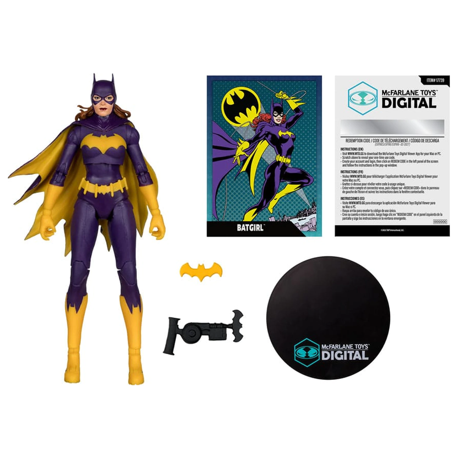 DC Direct McFarlane Toys Digital Action Figure Batgirl (DC Classics) 18 cm zdjęcie produktu