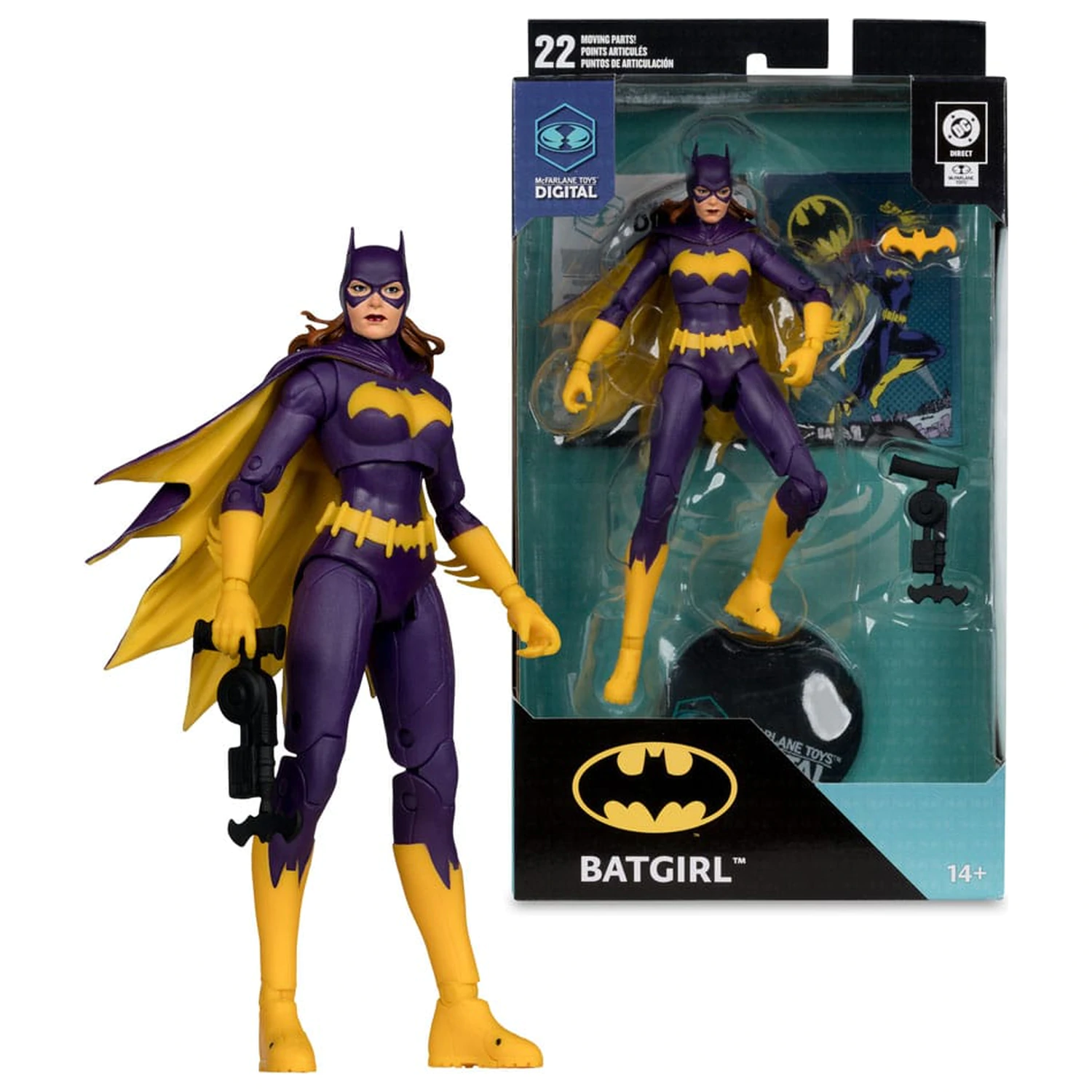 DC Direct McFarlane Toys Digital Action Figure Batgirl (DC Classics) 18 cm zdjęcie produktu