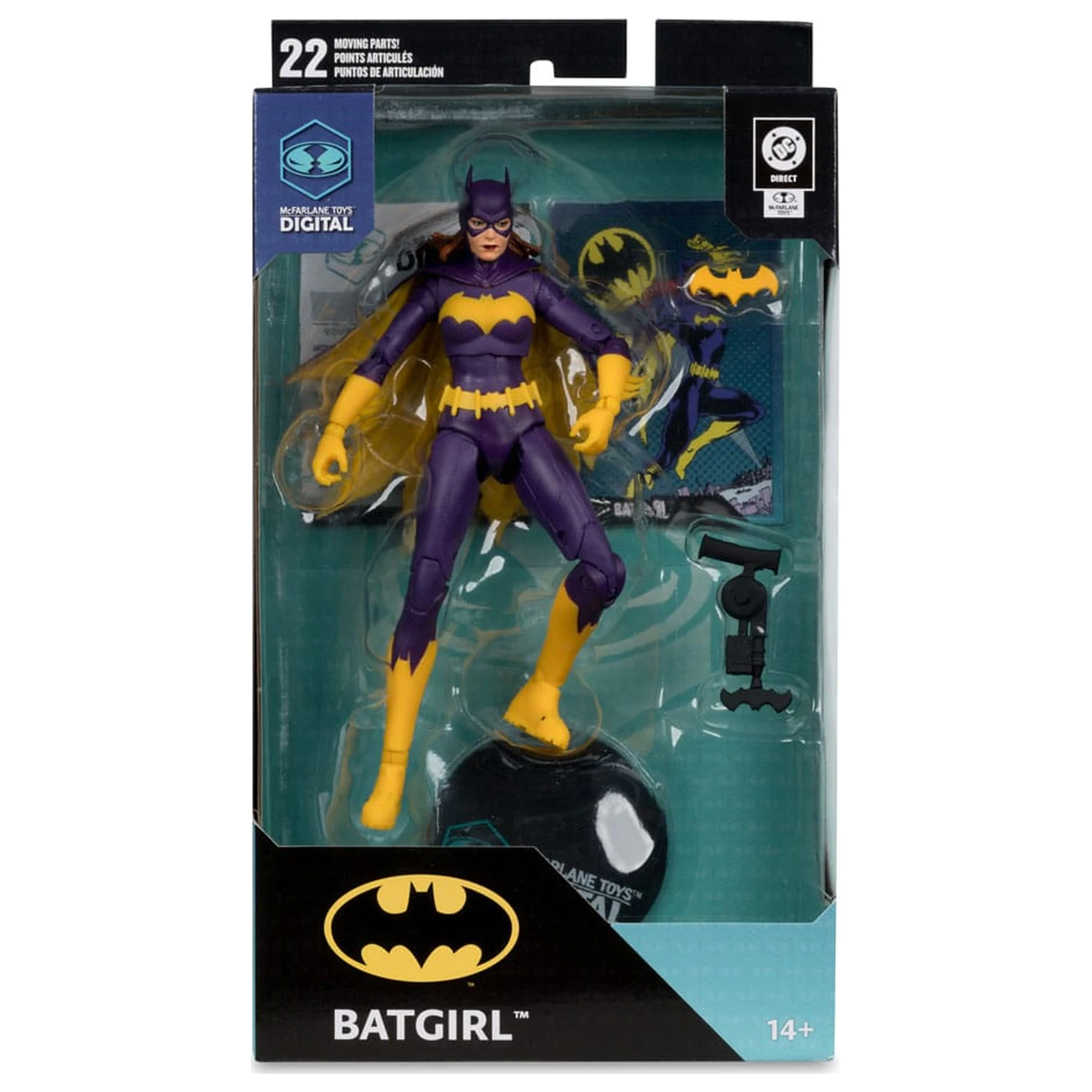 DC Direct McFarlane Toys Digital Action Figure Batgirl (DC Classics) 18 cm zdjęcie produktu