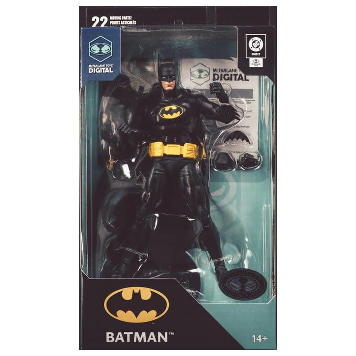 DC Direct McFarlane Toys cyfrowa figurka akcji Batman (No Man's Land) (Platinum Edition) 18 cm zdjęcie produktu