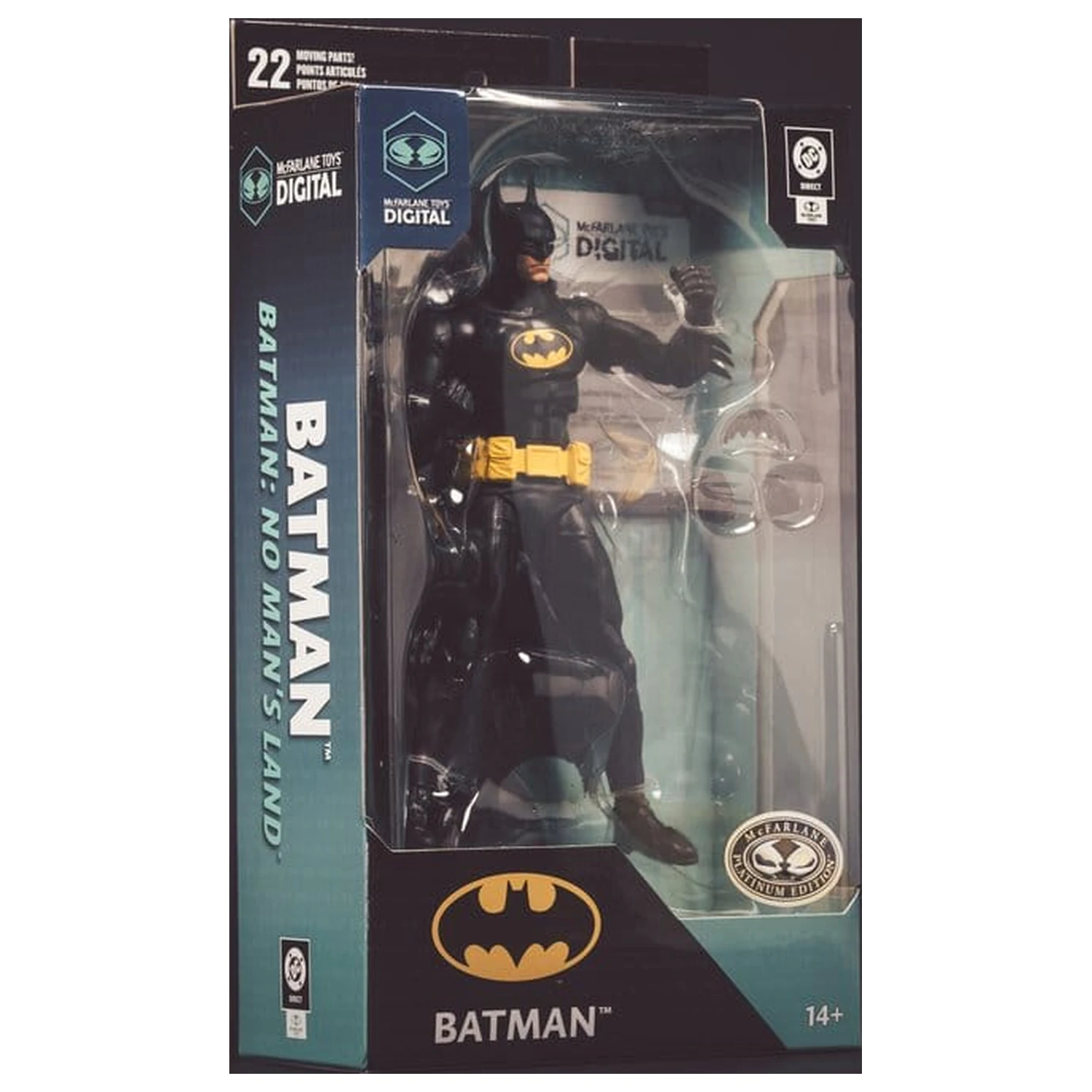 DC Direct McFarlane Toys cyfrowa figurka akcji Batman (No Man's Land) (Platinum Edition) 18 cm zdjęcie produktu
