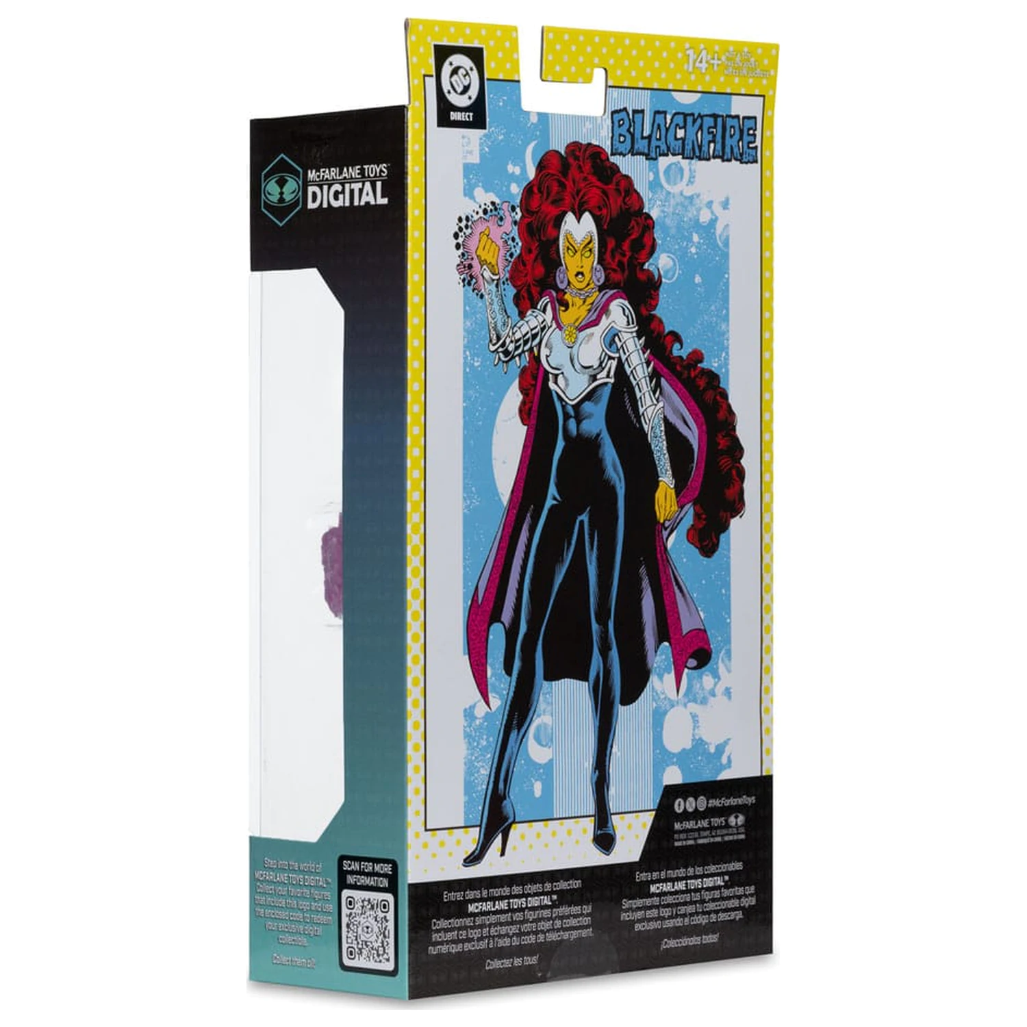 DC Direct McFarlane Toys Cyfrowa figurka akcji Blackfire (The New Teen Titans) 18 cm zdjęcie produktu