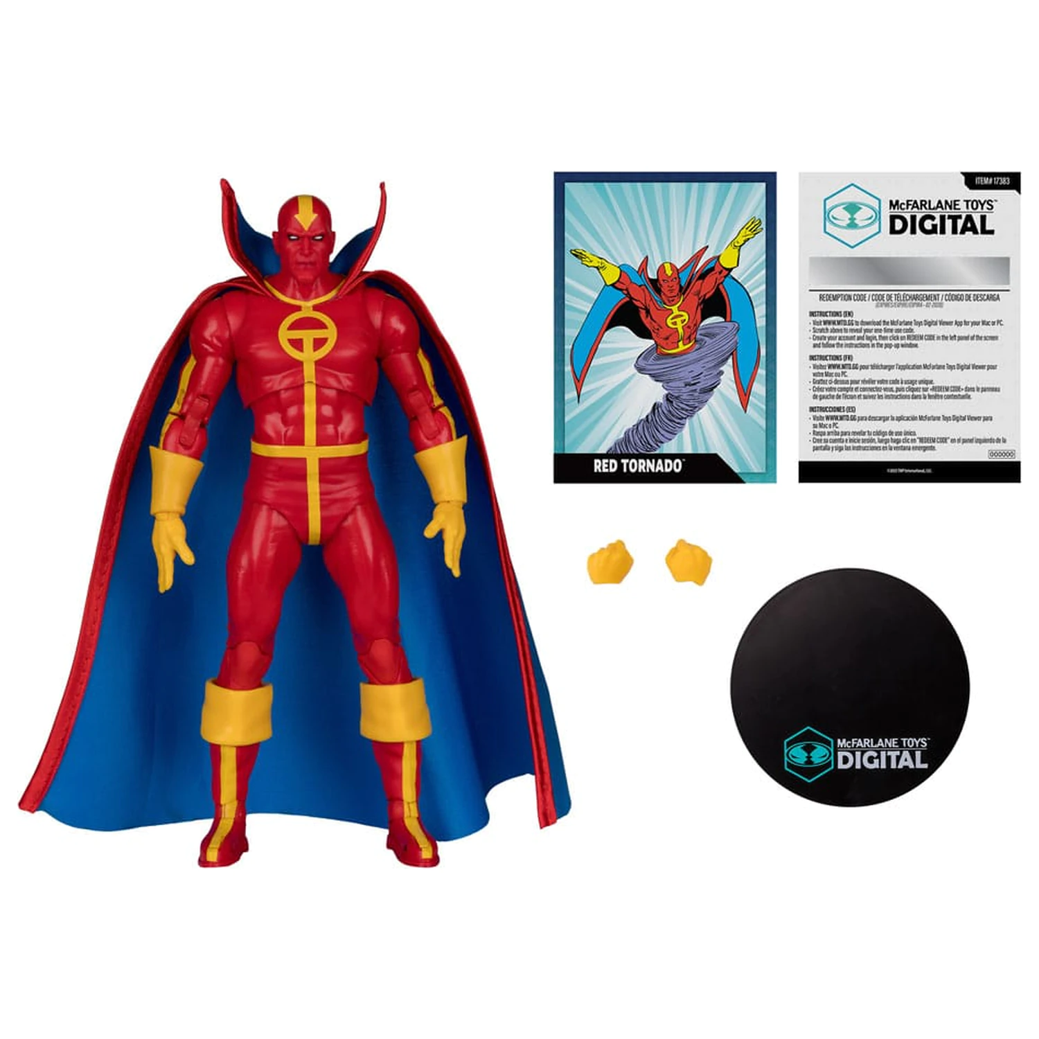 DC Direct McFarlane Toys Digital Action Figure Red Tornado (Bronze Age) 18 cm zdjęcie produktu