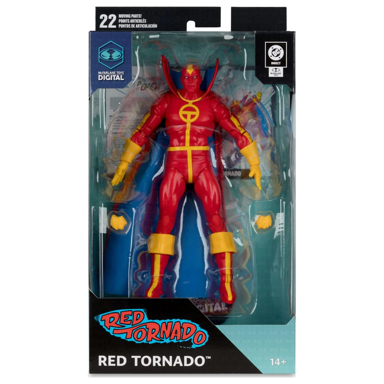 DC Direct McFarlane Toys Digital Action Figure Red Tornado (Bronze Age) 18 cm zdjęcie produktu