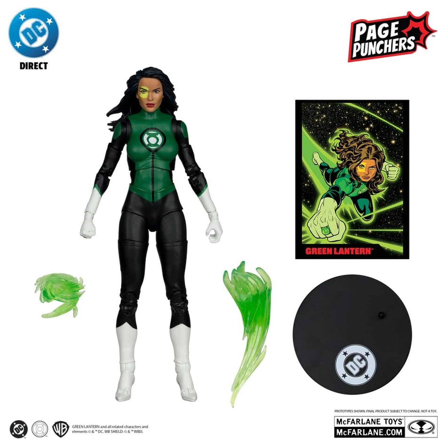 DC Direct Page Punchers figurka akcji Jessica Cruz (Green Lanterns # 48) (Red Platinum Edition) 18 cm zdjęcie produktu
