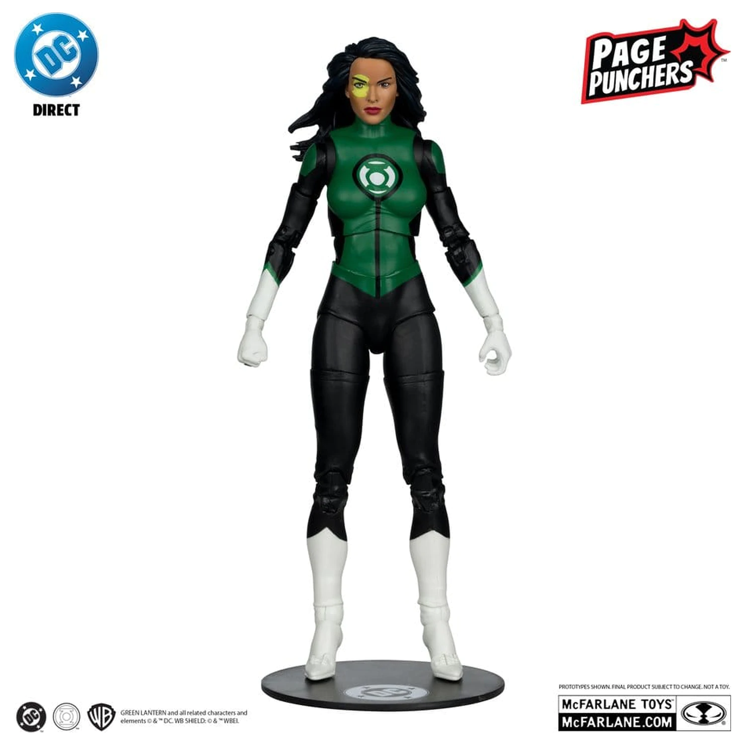 DC Direct Page Punchers figurka akcji Jessica Cruz (Green Lanterns # 48) (Red Platinum Edition) 18 cm zdjęcie produktu