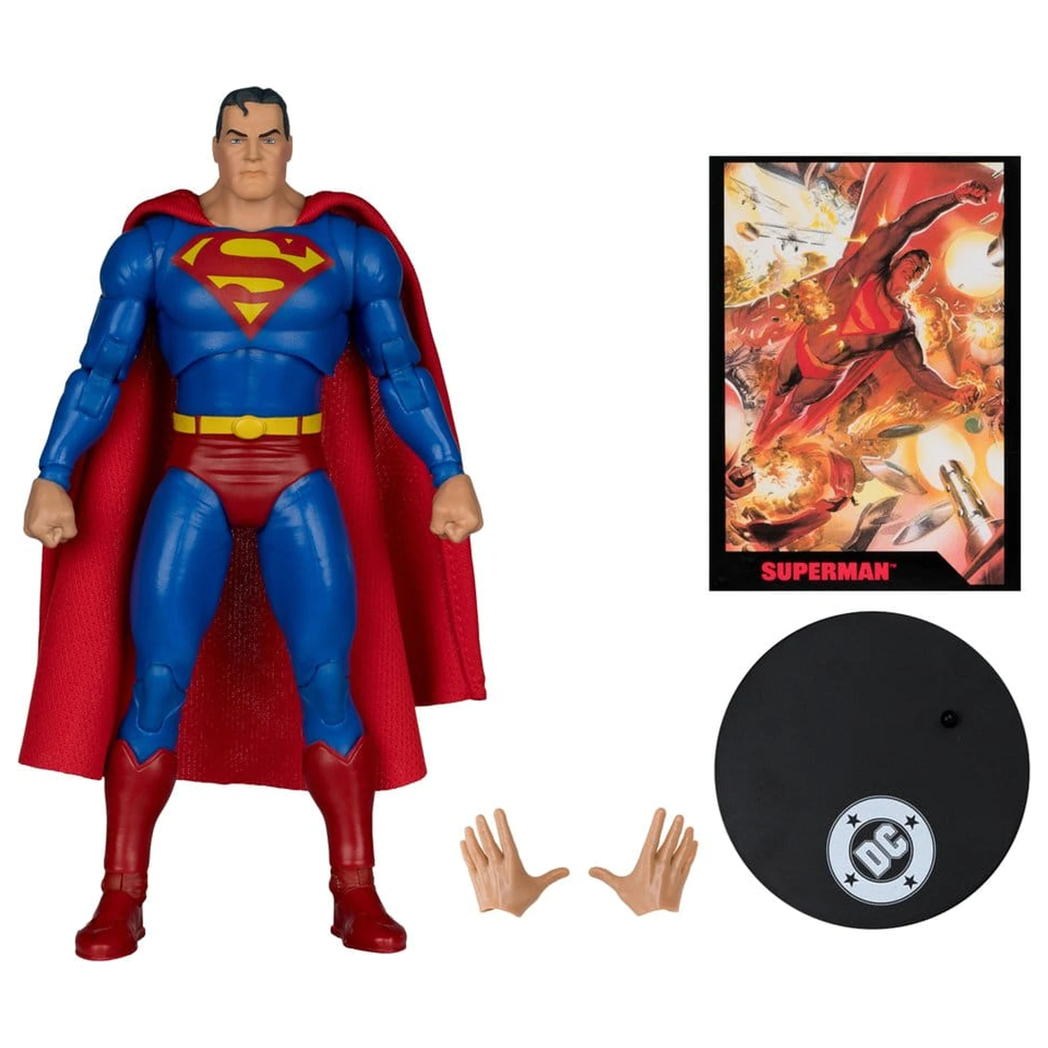 DC Direct Page Punchers figurka akcji Superman (Justice #1) (Red Platinum Edition) 19 cm zdjęcie produktu