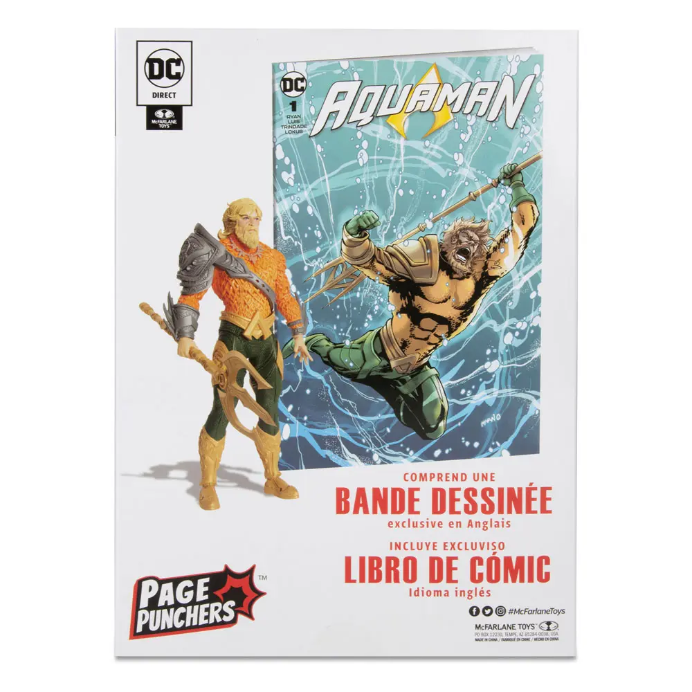 DC Direct Page Punchers Figurka Akcji Aquaman (Aquaman) 18 cm zdjęcie produktu