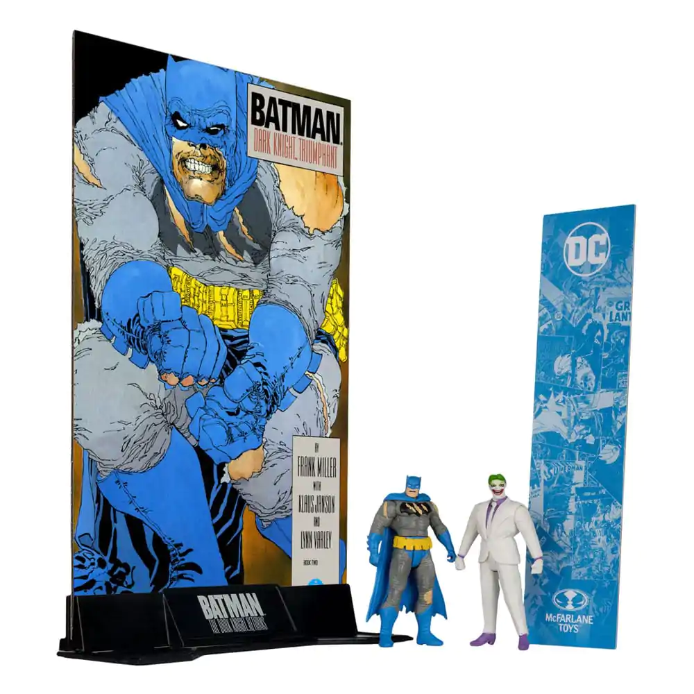 DC Direct Page Punchers Figurka Akcji 2-Pack Batman & The Joker (Batman: Powrót Mrocznego Rycerza) 8 cm zdjęcie produktu