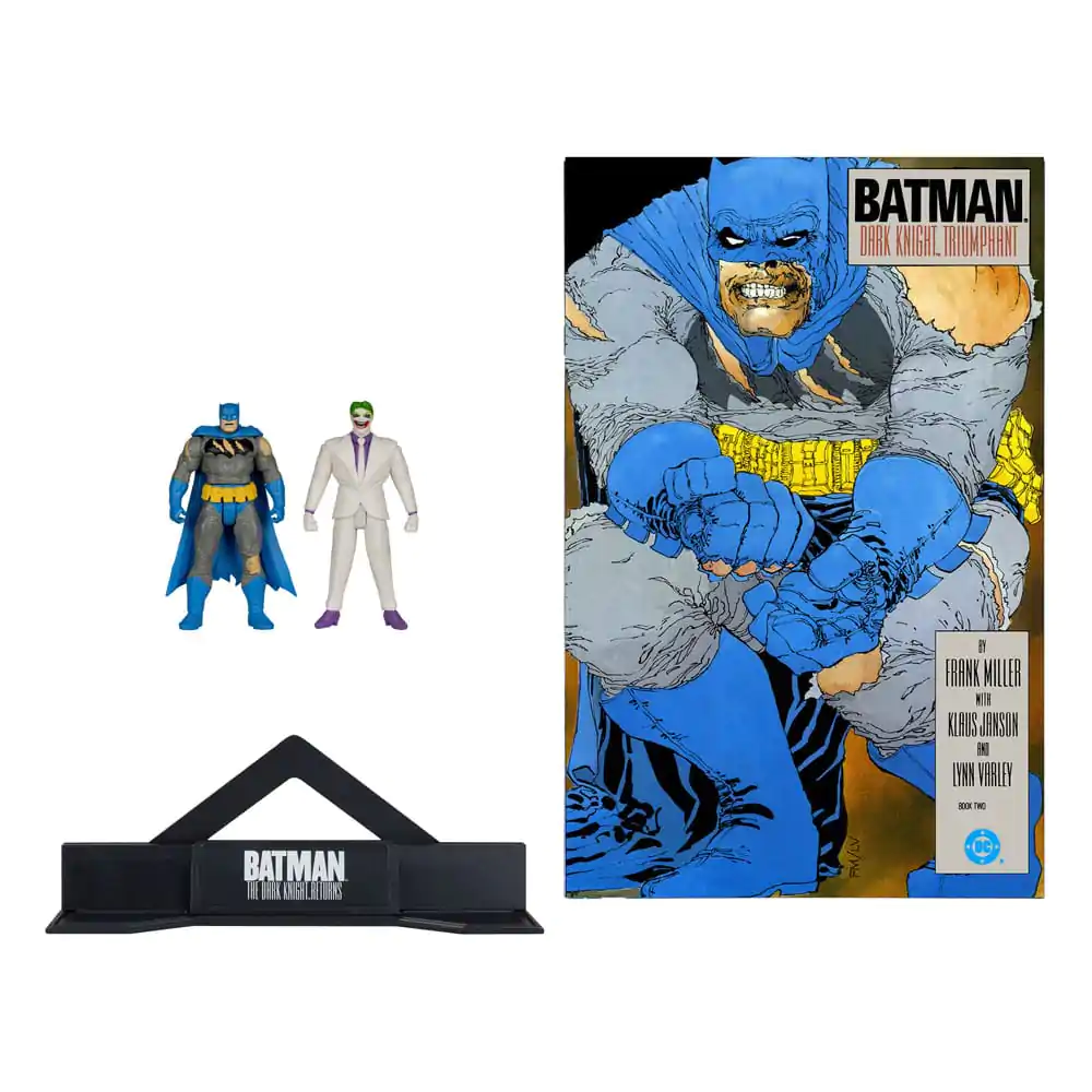 DC Direct Page Punchers Figurka Akcji 2-Pack Batman & The Joker (Batman: Powrót Mrocznego Rycerza) 8 cm zdjęcie produktu