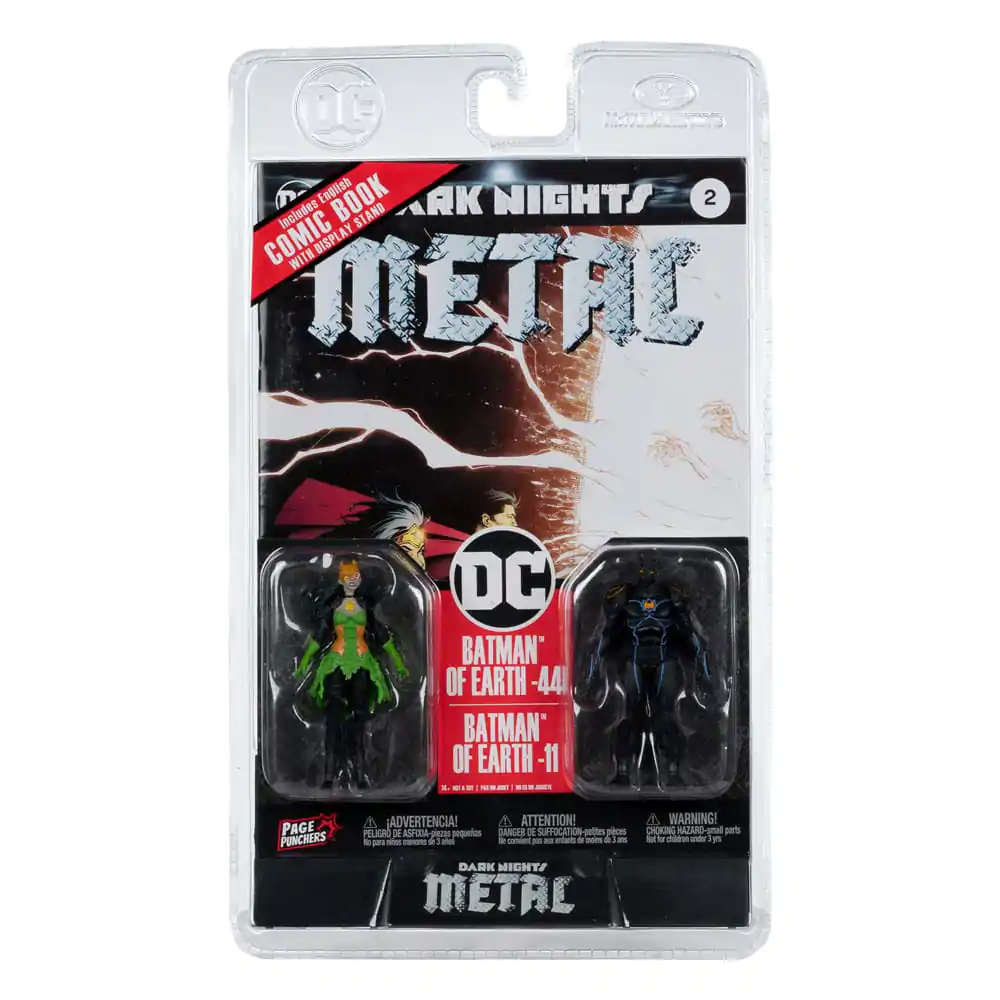 DC Direct Page Punchers Figurki Akcji 2-Pack Batman of Earth-44 & Batman of Earth-11 (Dark Nights: Metal) 8 cm zdjęcie produktu