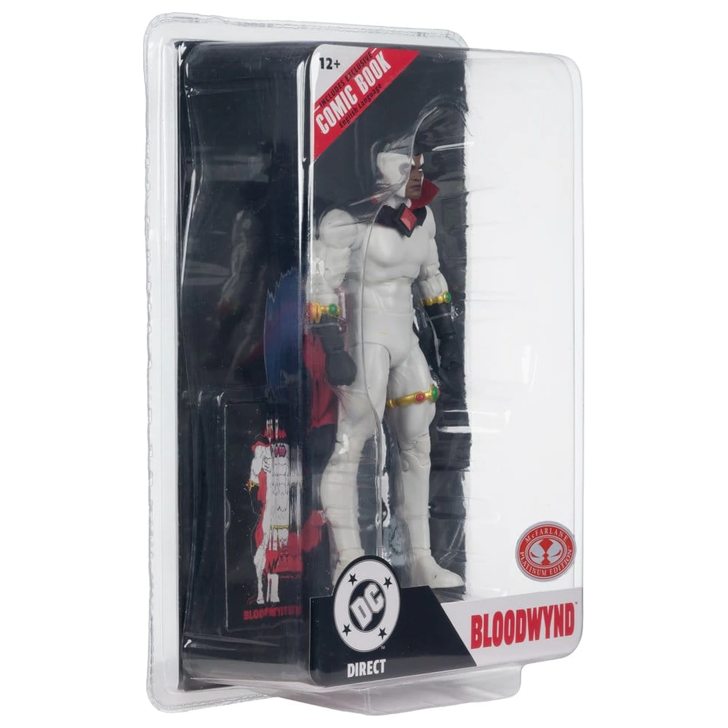 DC Direct Page Punchers figurka akcji Bloodwynd (Justice League #77) (Red Platinum Edition) 18 cm zdjęcie produktu