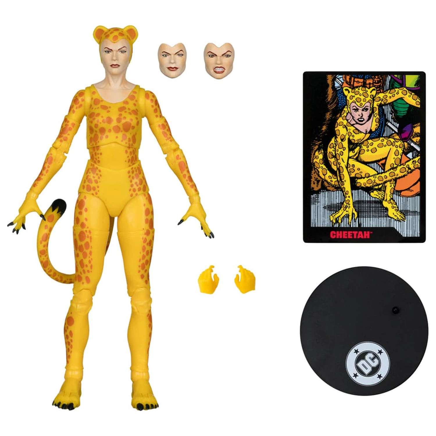 DC Direct Page Punchers figurka akcji Cheetah (Crisis on Infinite Earths)(Red Platinum Edition) 17 cm zdjęcie produktu