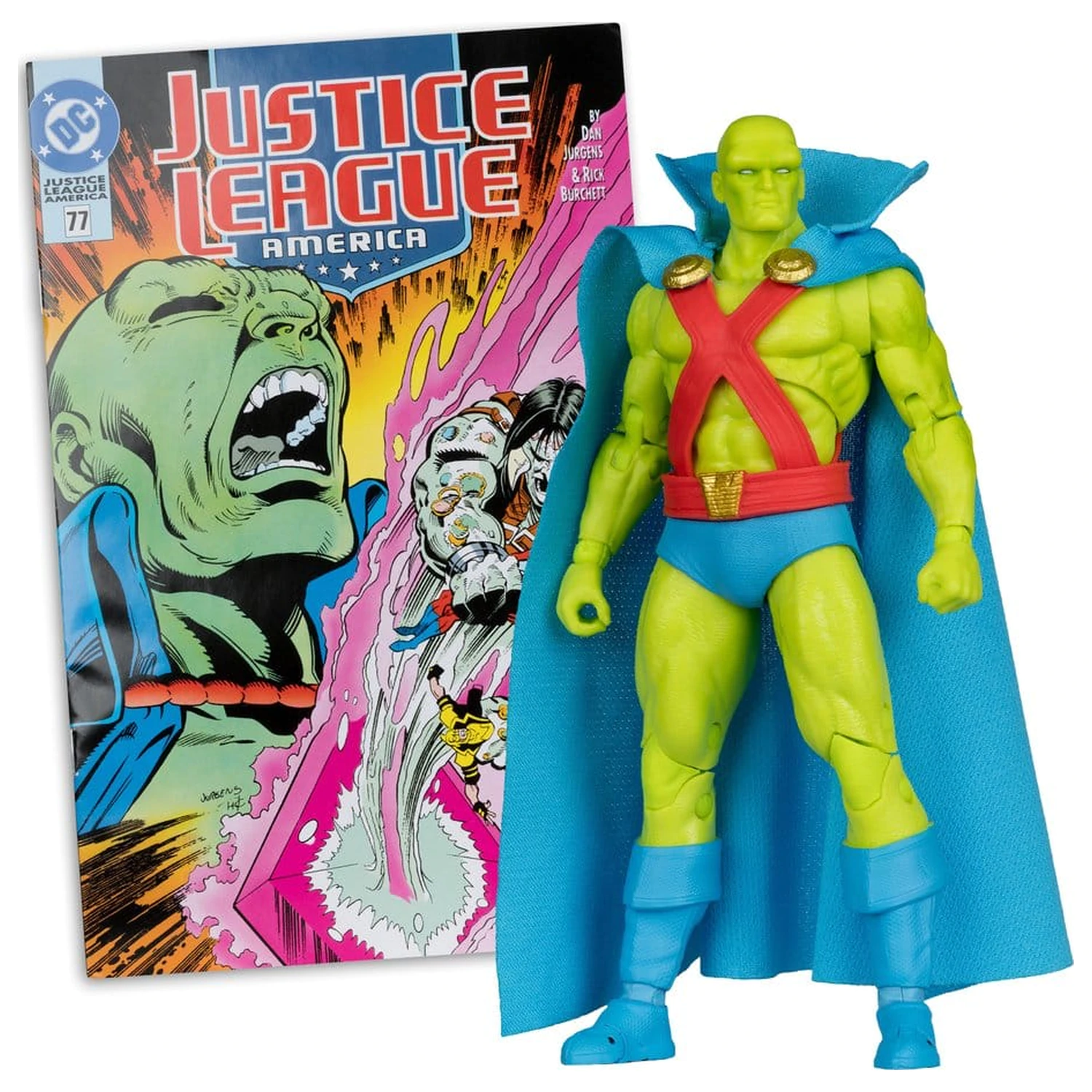 DC Direct Page Punchers Action Figure Martian Manhunter (Justice League #77) 18 cm zdjęcie produktu
