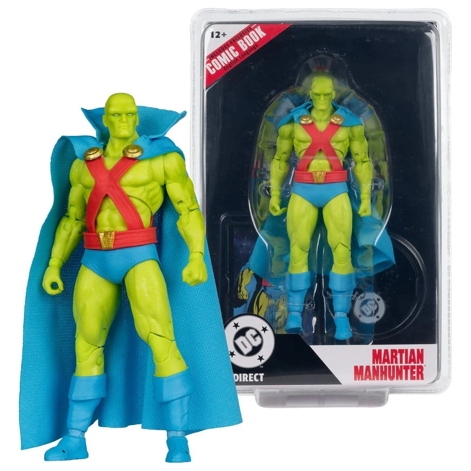 DC Direct Page Punchers Action Figure Martian Manhunter (Justice League #77) 18 cm zdjęcie produktu