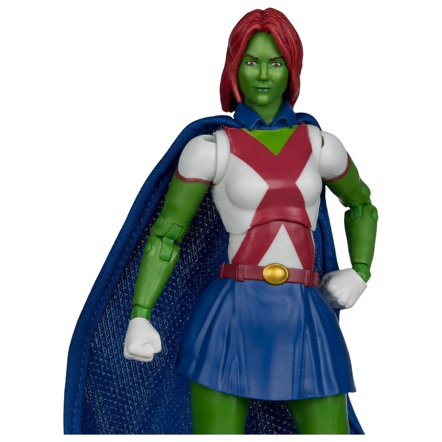 DC Direct Page Punchers figurka akcji Miss Martian (Teen Titans #41) (Red Platinum Edition) 17 cm zdjęcie produktu