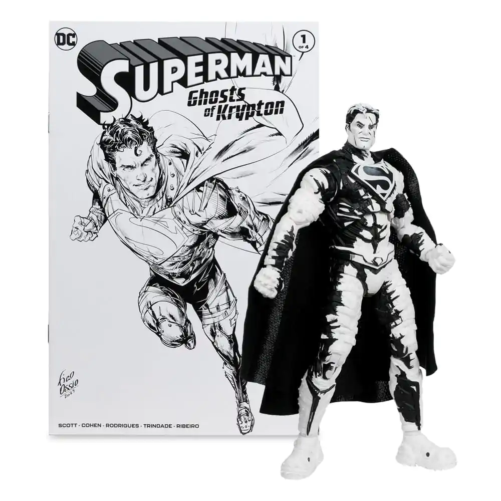 DC Direct Page Punchers Figurki Akcji & Komiks Zestaw 4 Superman Series (Sketch Edition) (Gold Label) 18 cm zdjęcie produktu