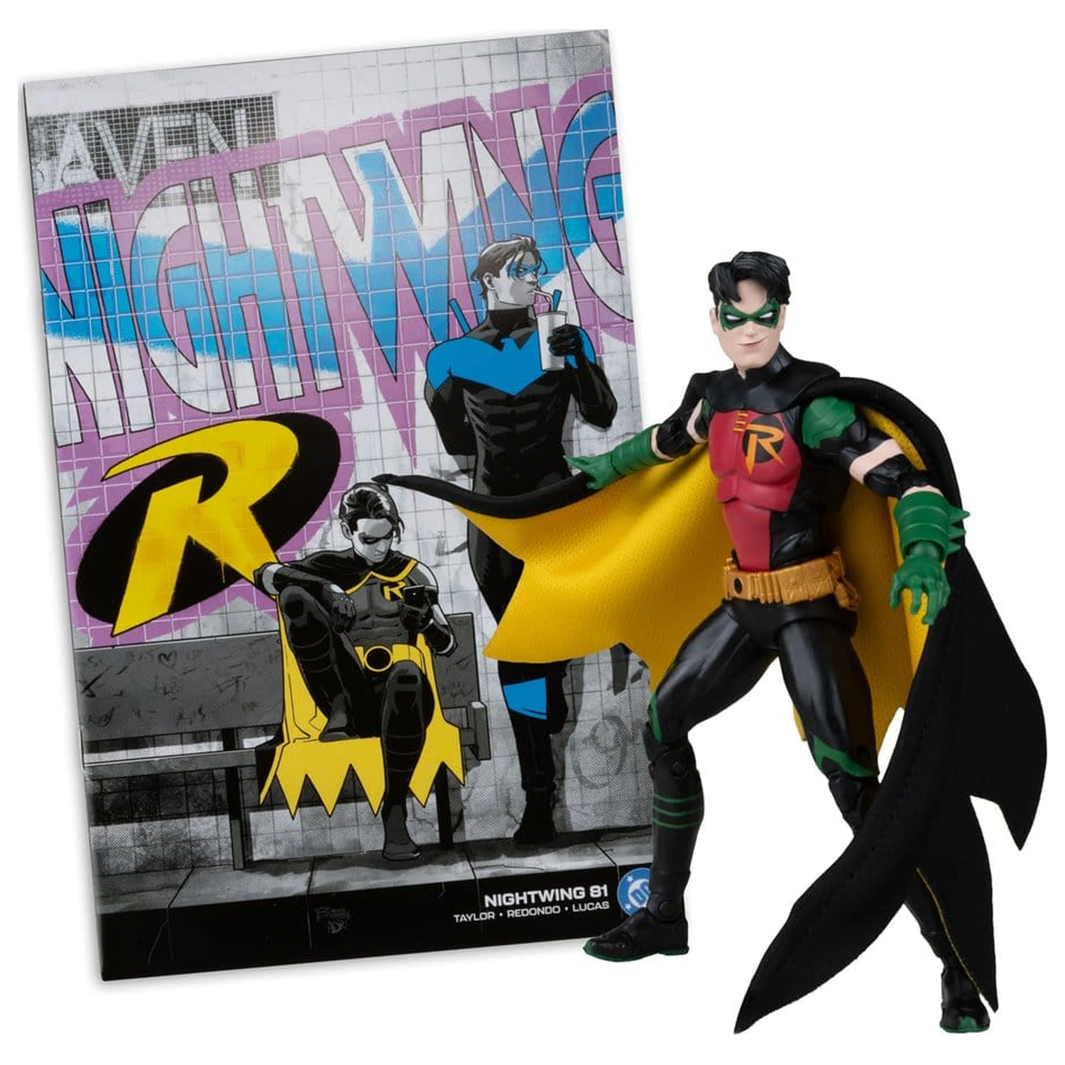 DC Direct Page Punchers figurka akcji Robin Tim Drake (Nightwing #81) (Red Platinum Edition) 18 cm zdjęcie produktu