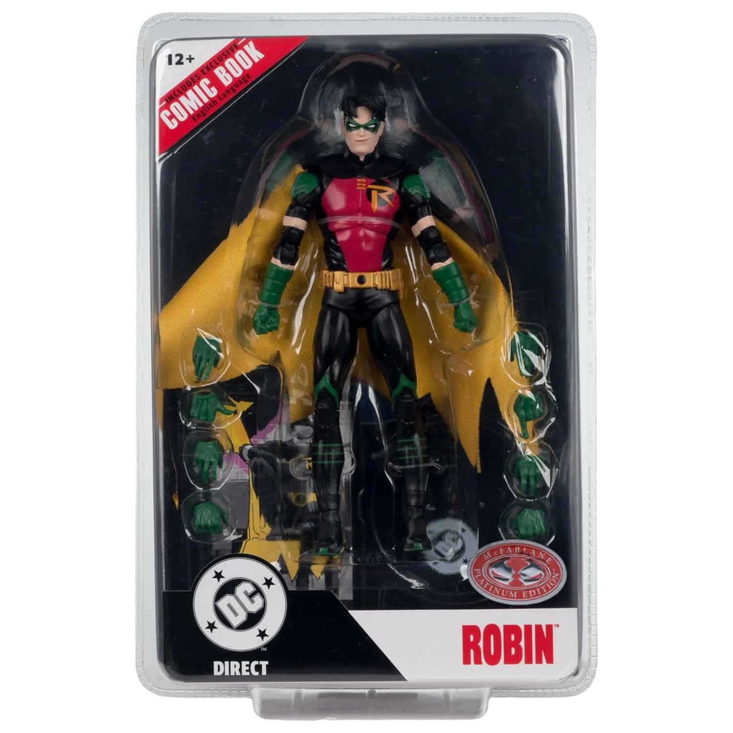 DC Direct Page Punchers figurka akcji Robin Tim Drake (Nightwing #81) (Red Platinum Edition) 18 cm zdjęcie produktu